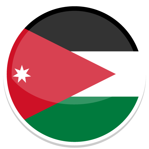 Jordan Icon Round World Flags Custom Icon Design