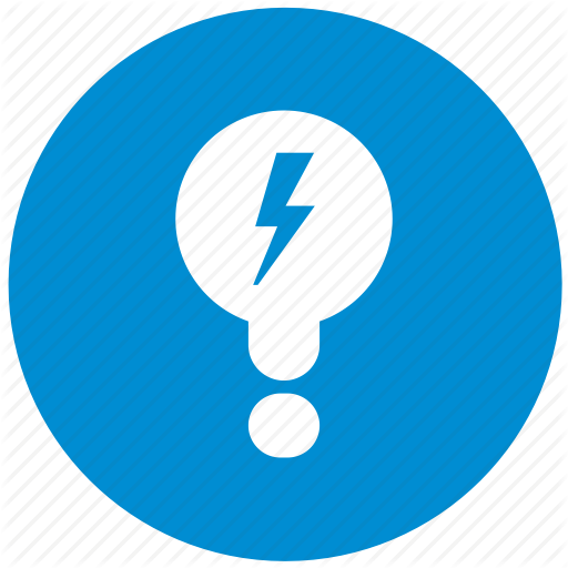 Blue, Bulb, Electric, L Light, Lighting, Round Icon