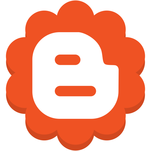 Round, Blogger, Flower, Social, Media Icon