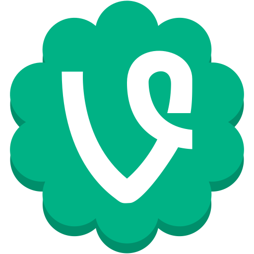 Flower, Media, Round, Social, Vine Icon