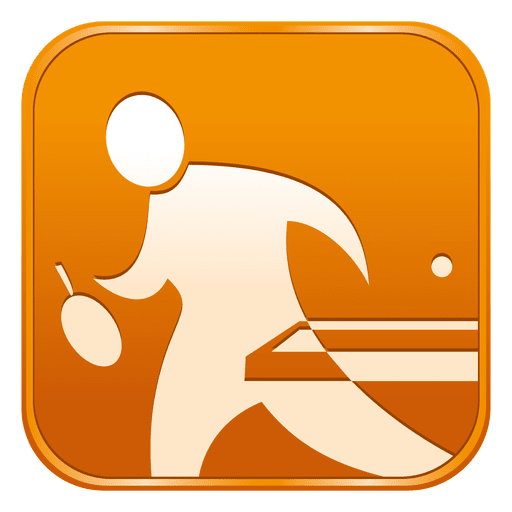 Table Tennis Square Icon