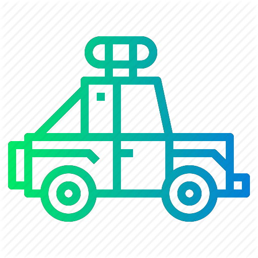 Car, Jeep, Land, Off, Road, Rover Icon