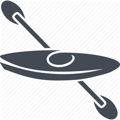 Canoe, Olympics, Paddle, Rowing Icon