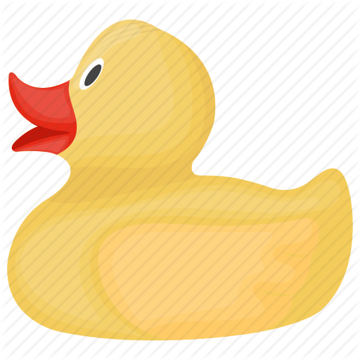 Bathing Toy, Duck, Rubber Duck, Toy Animal, Water Toy Icon
