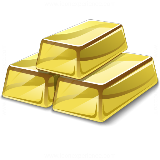 Gold Bars Rubric Icon Forex Technical Analysis Analytics