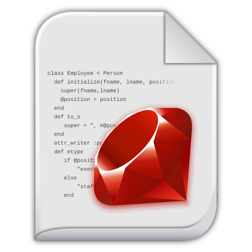 App X Ruby Icon Leaf Mimes Iconset Untergunter