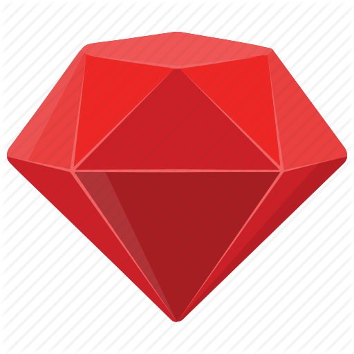 Diamond, Diamond Mine Game, Gem, Red Jewel, Ruby Icon