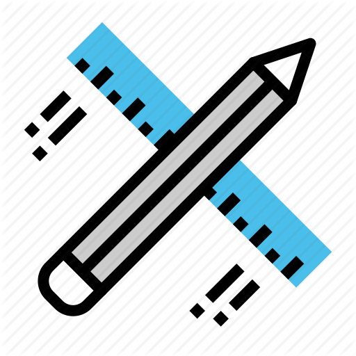 Business, Management, Measure, Pencil, Risk, Ruler Icon