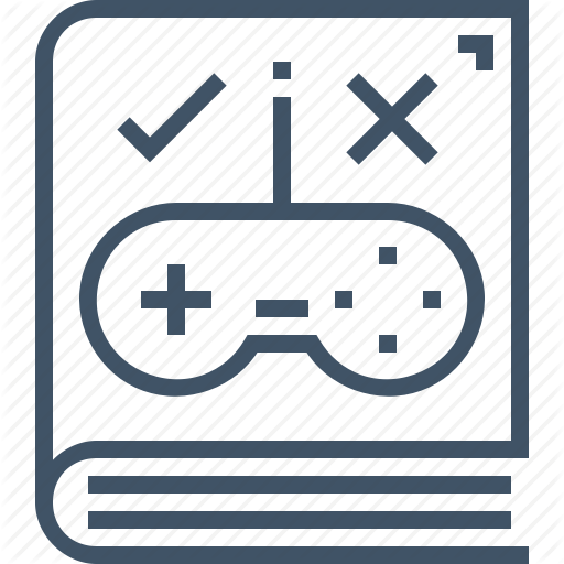 Book, Game, Gudeline, Play, Rules, Strategy, Technic Icon