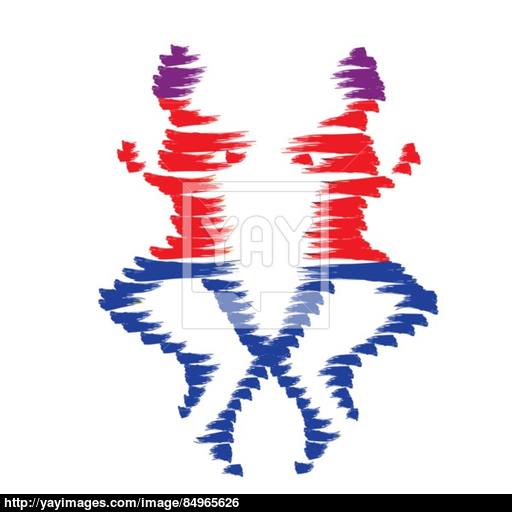 Vector Running Man Icon Olympiad Vector