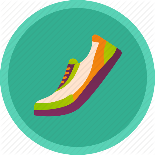 Gym, Jog, Run, Running, Shoe, Sport Icon