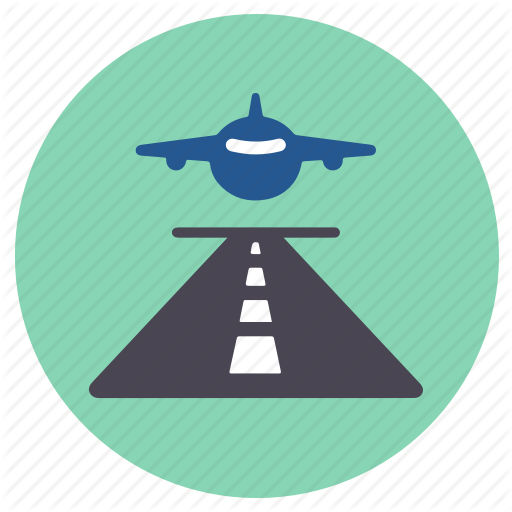 Landing, Runway Icon