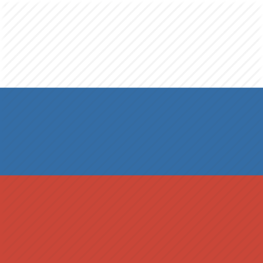 Flag, Russia, Square Icon
