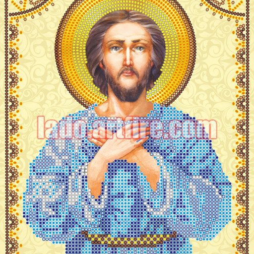 St Alexis The Man Of God Orthodox Icon Bead Embroidery Diy Kit