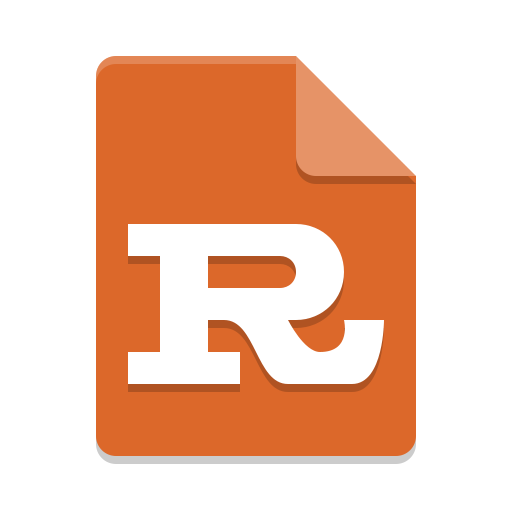 Text X Rust Icon Papirus Mimetypes Iconset Papirus Development