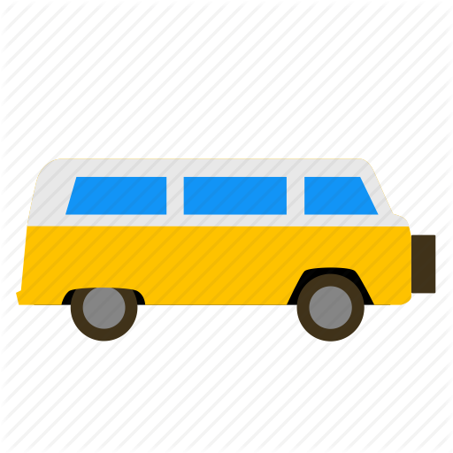 Camper, Caravan, Recreational, Rv, Tourer, Van, Vehicle Icon