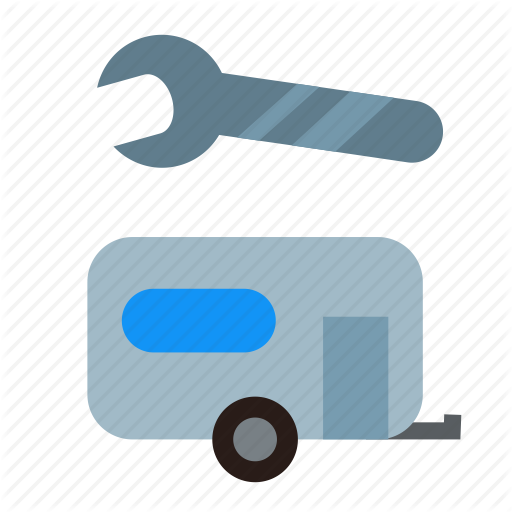 Camper, Fix, Repair, Repairing, Rv, Service, Workshop Icon