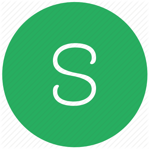 Green, Key, Keyboard, Letter, S Icon