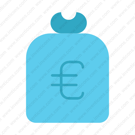 Download Money,sack,euro Icon Inventicons