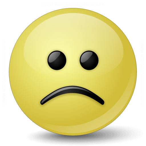 Iconexperience V Collection Emoticon Sad Icon