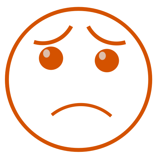 Sad, Care, Worry Icon