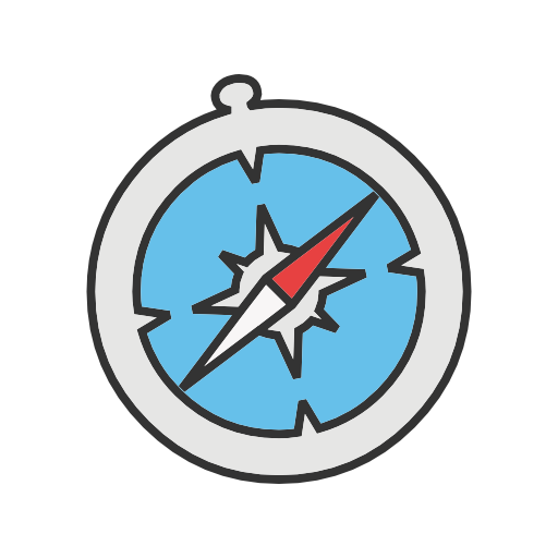 Safari Icon Free Of Social Media Logos Ii Filled Line