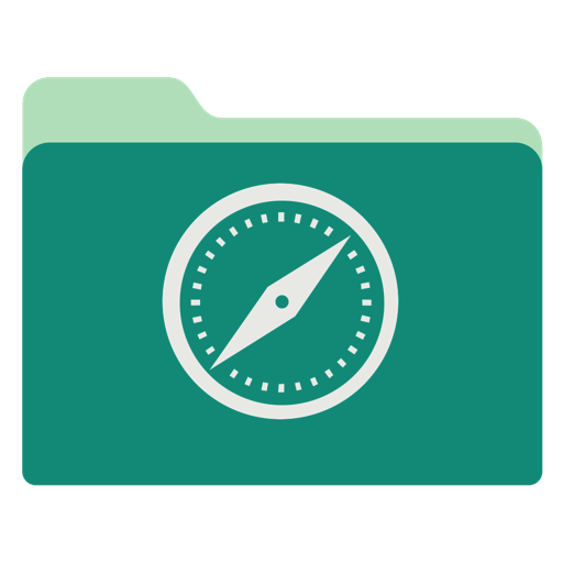 Safari Icon Green Tropical Waters Folders Iconset Janosch