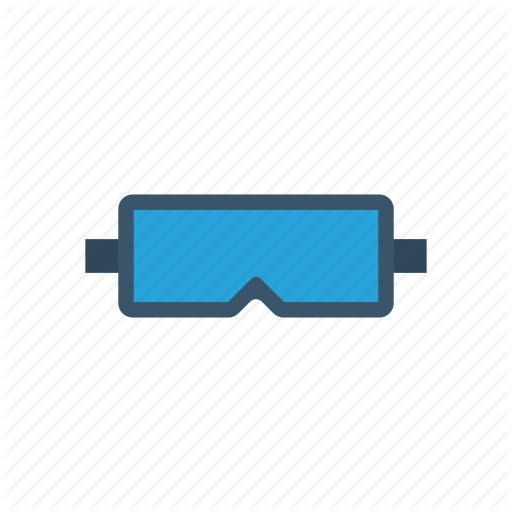 Construction, Eye, Glasses, Safety Icon