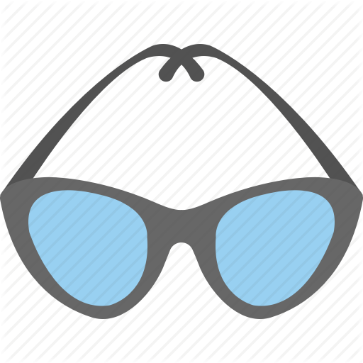 Eyeglasses, Glasses, Goggles, Safety Glasses, Swimming Goggles Icon