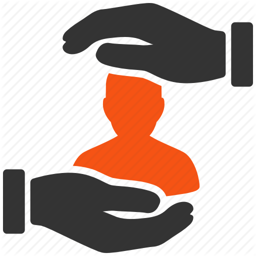 Hands, Insurance, Protection, Safe, Safety, Shield, Support Icon