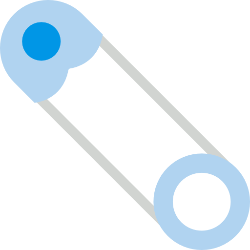 Safety, Pin, Tool, Coucou, Safety Pin, Pins, Children, Tools Icon