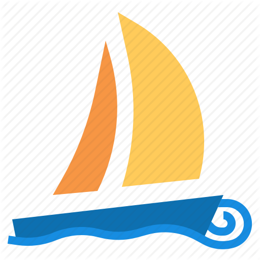 Boat, Sailboat Icon