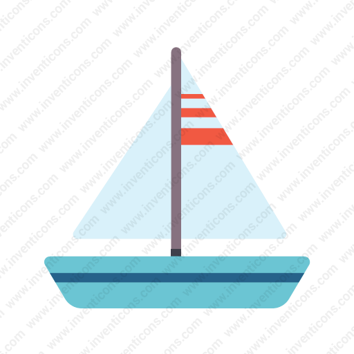 Download Sailboat Icon Inventicons