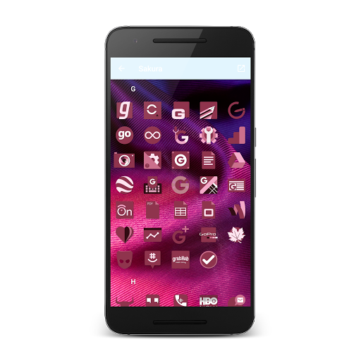 Sakura Icon Pack Latest Version Apk