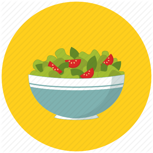 Food, Healthy, Salad Icon