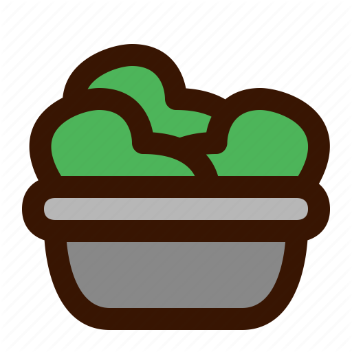 Food, Salad Icon