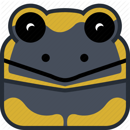 Animals, Avatar, Head, Lizard, Salamander, Square, Yumminky Icon