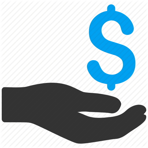 Bank, Donate, Finance, Hand, Money Donation, Payment, Salary Icon