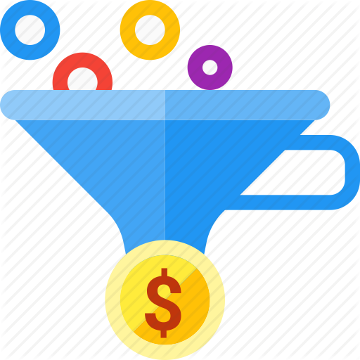 Conversion, Filter, Funnel, Leads, Optimization, Sales Icon