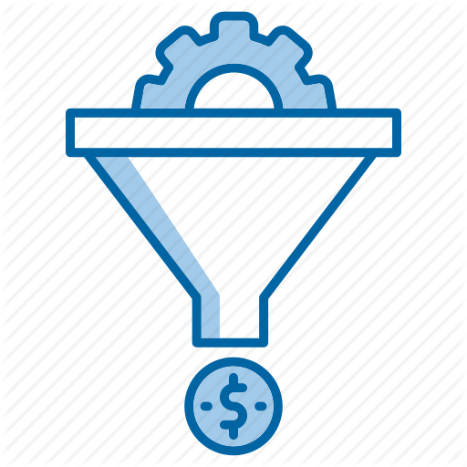 Conversion, Funnel, Money, Sales, Tool Icon
