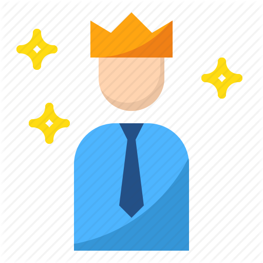 Business, Businessman, King, Leader, Salesman Icon