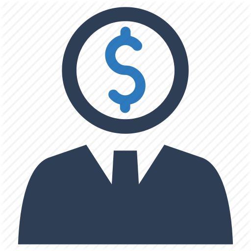 Financial Advisor, Financial Support, Salesman Icon