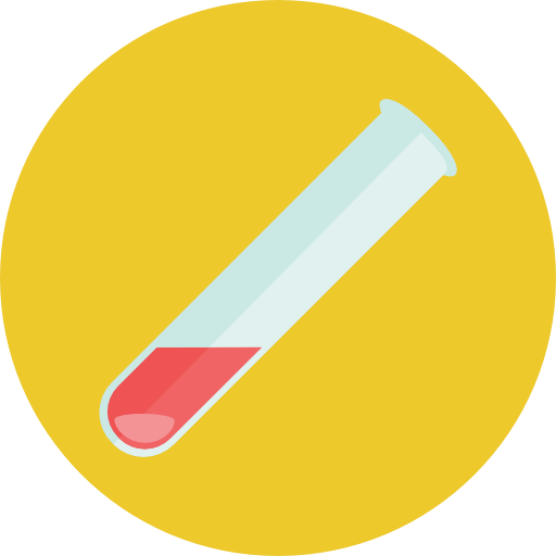 Medical, Testing, Test Tube, Blood Sample, Healthcare And Medical Icon