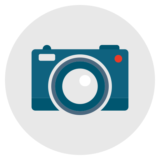 Mixed Camera Flat Icon