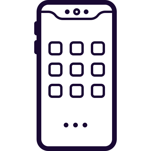 Cell, Iphone, Mobile, Notch, Phone, Samsung Icon Free Of Mobile