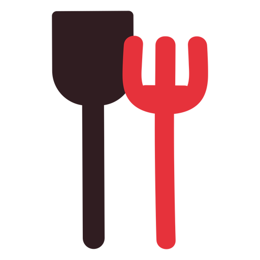 Sand Shovel And Rake Icon