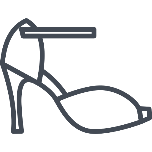 Women, Shoes, Clothes, Icon Free Of Women Shoes Outlined Icons