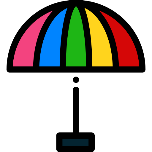 Sandbox Sun Umbrella Png Icon