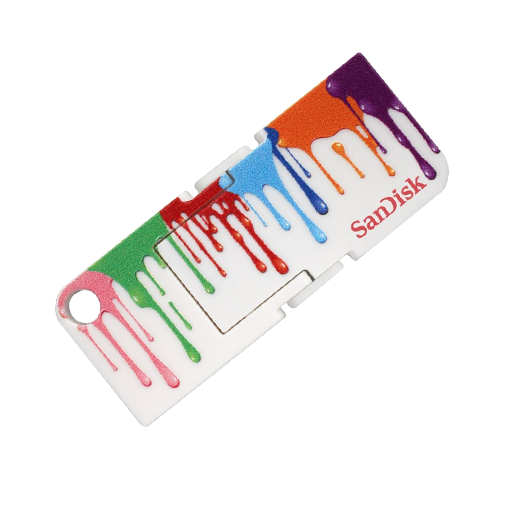 Color, Pop, Sandisk, Usb Icon