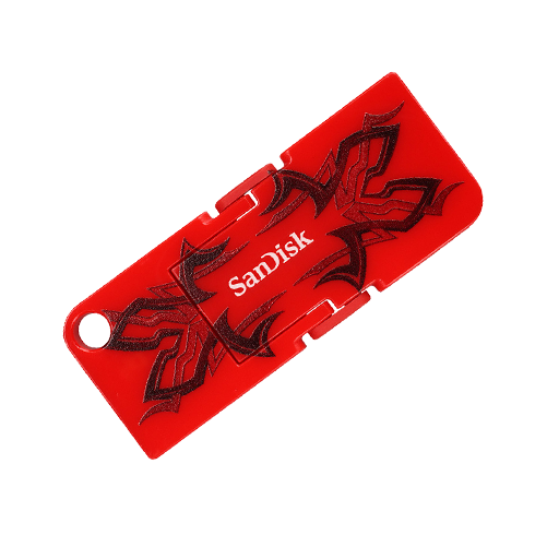 Pop, Red, Sandisk, Usb Icon